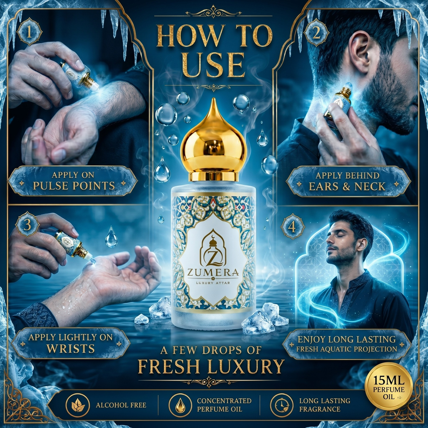 Zumera Havas Ice Inspired Attar