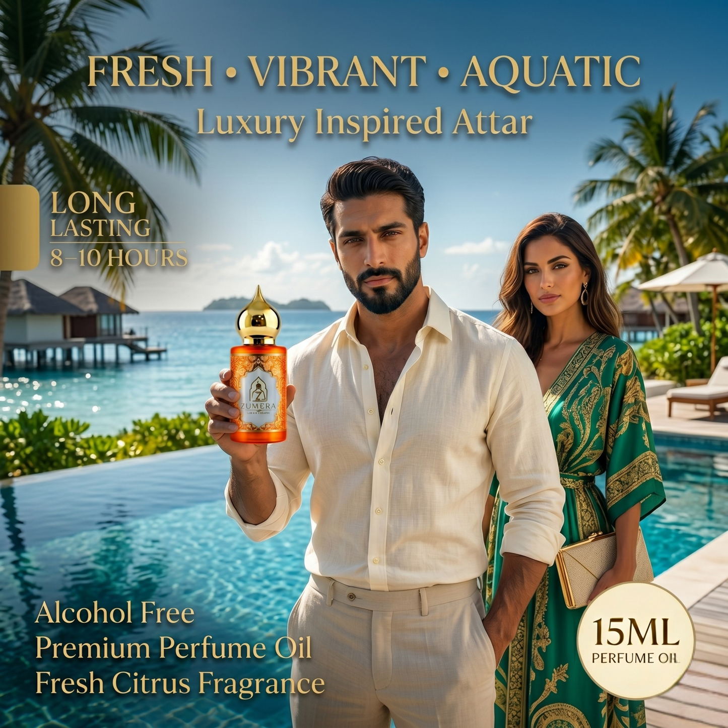 Zumera Afternoon Swim Inspired Attar