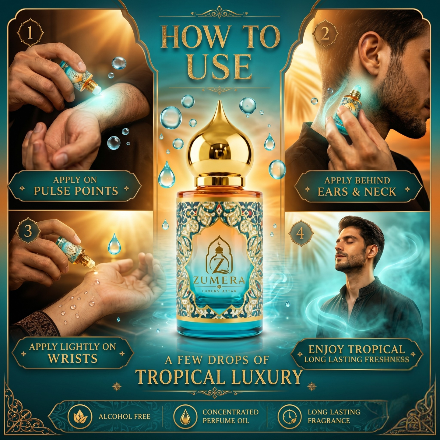 Zumera Havas Tropical Inspired Attar