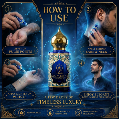 Zumera Bleu Inspired Attar