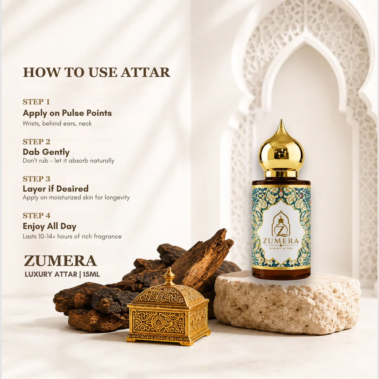 Zumera Al Haramain Oud Attar