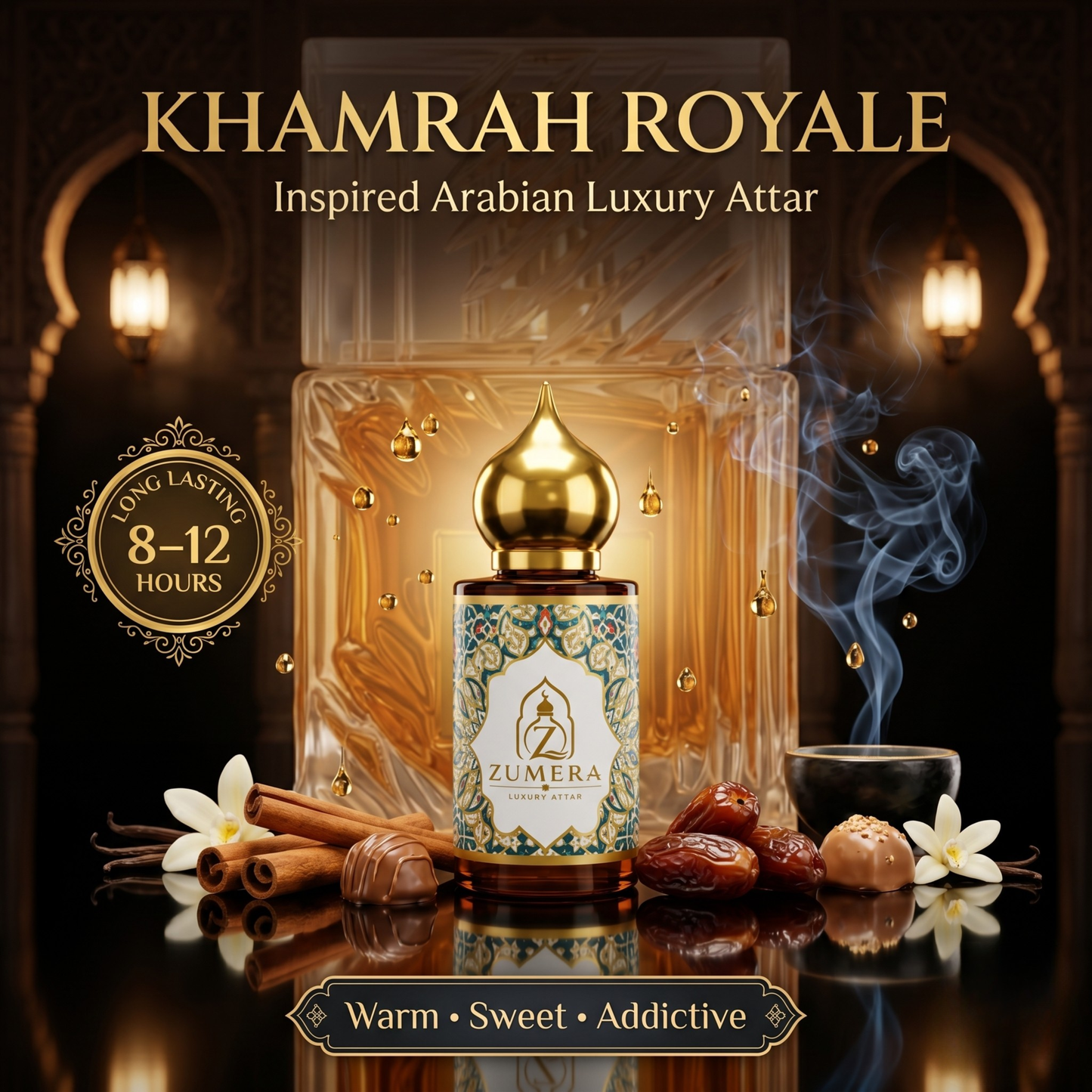 Zumera Khamrah Gold Inspired Attar