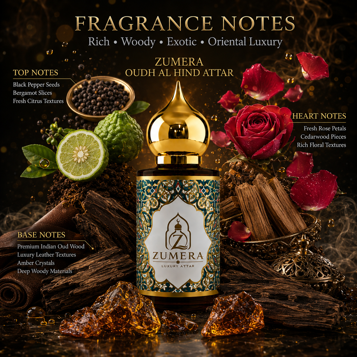 Zumera Oudh Al Hind Attar
