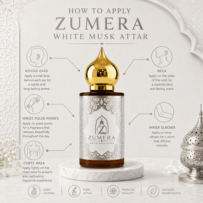 Zumera White Musk Attar