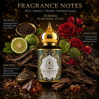 Zumera Oudh Ma'al Attar Attar