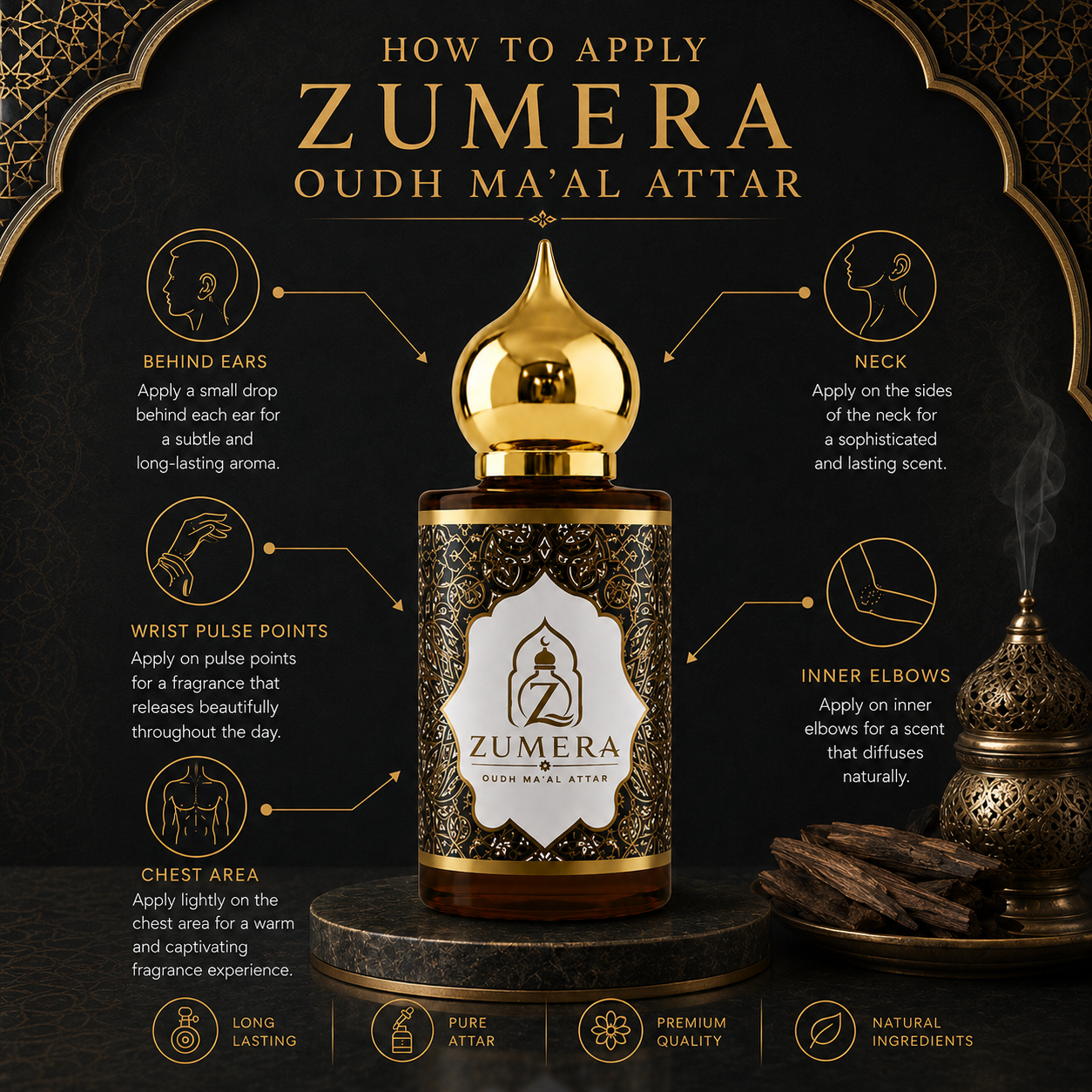 Zumera Oudh Ma'al Attar Attar