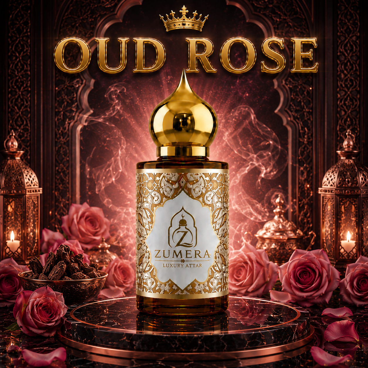 Zumera Oud Rose Attar