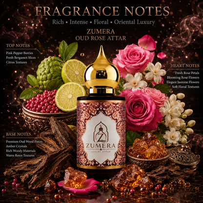 Zumera Oud Rose Attar