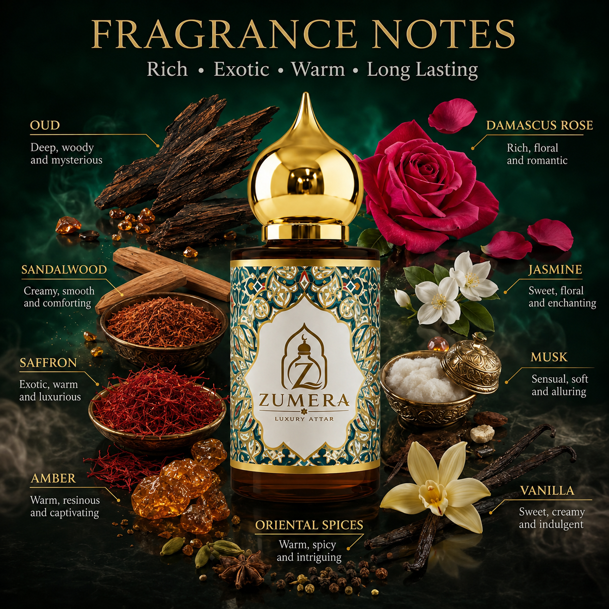 Zumera Mukhallat Al Wafa Attar