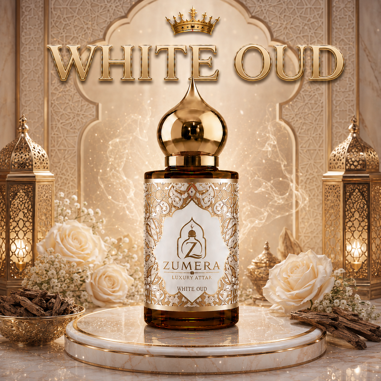 Zumera White Oud Attar