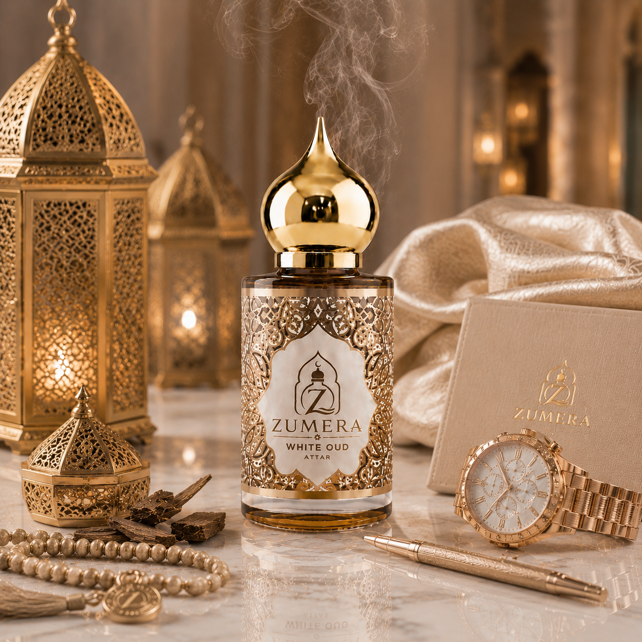 Zumera White Oud Attar