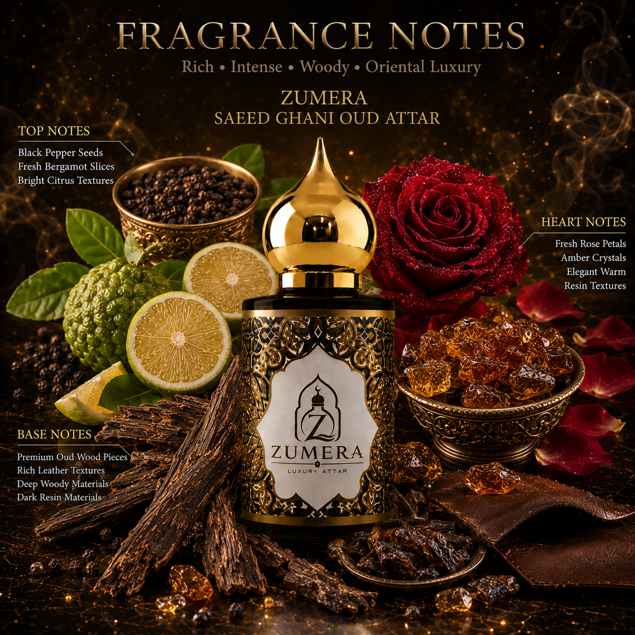 Zumera Saeed Ghani Oud Attar