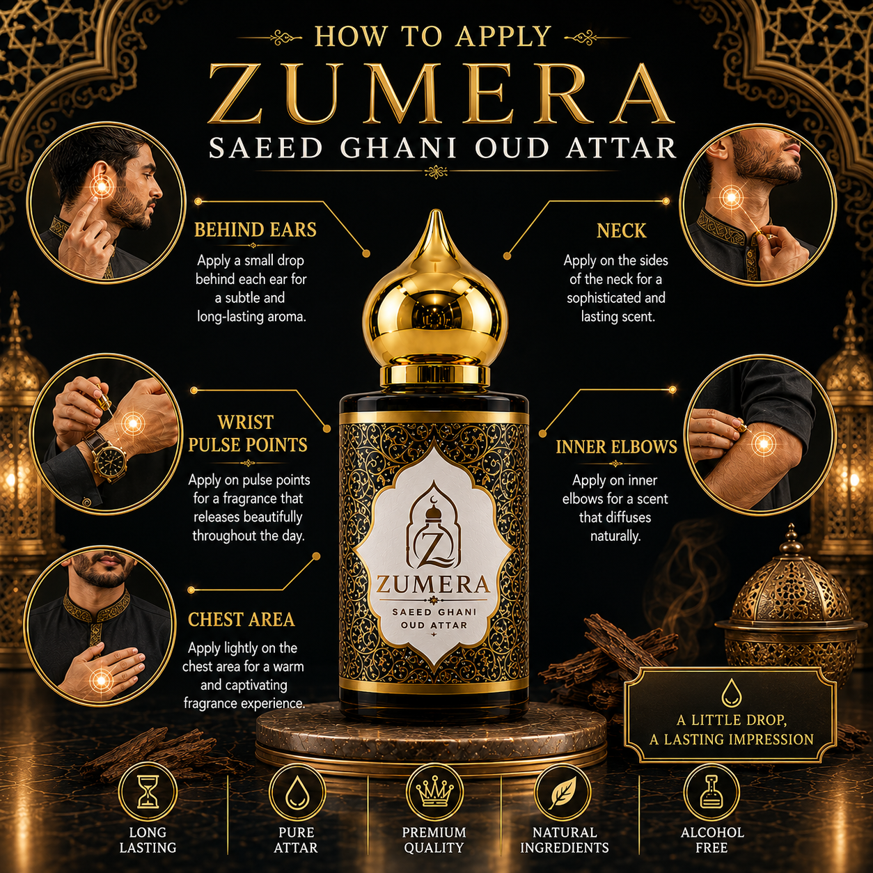Zumera Saeed Ghani Oud Attar