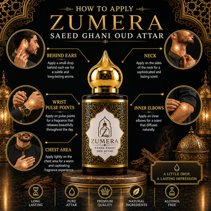 Zumera Saeed Ghani Oud Attar