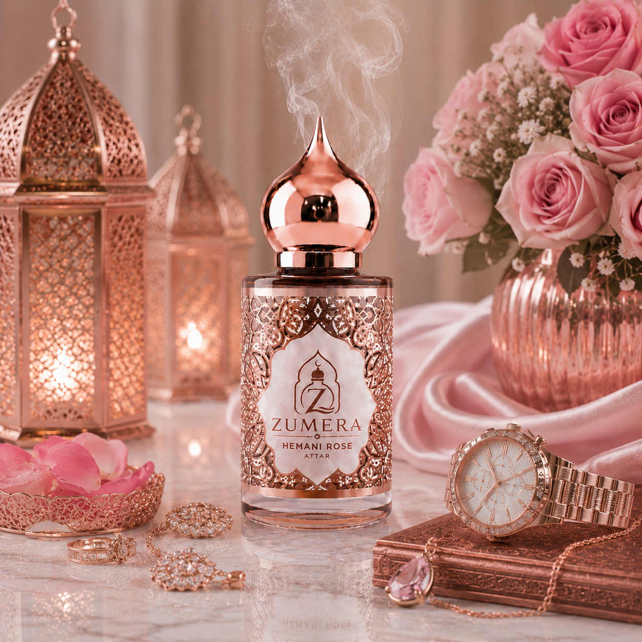Zumera Hemani Rose Attar