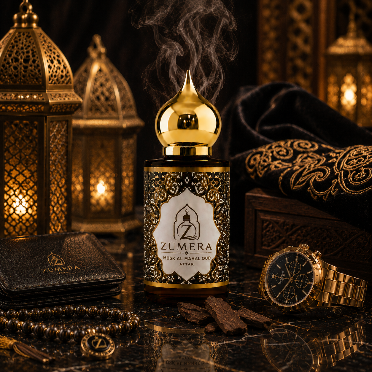 Zumera Musk Al Mahal Oud Attar
