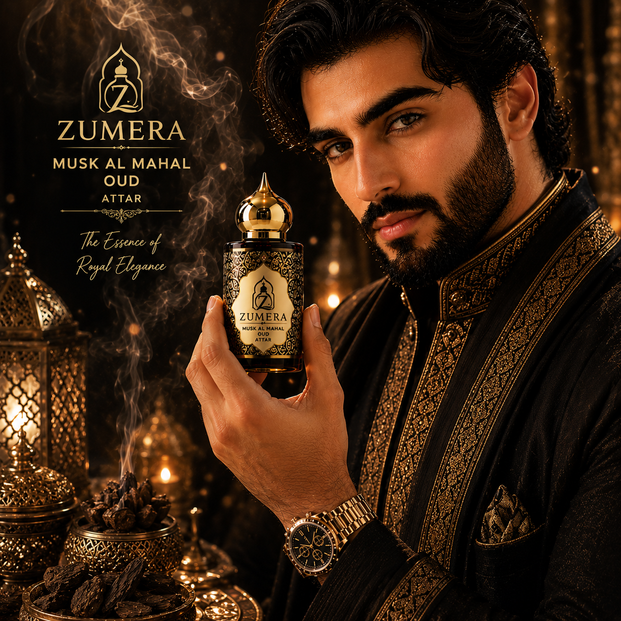 Zumera Musk Al Mahal Oud Attar